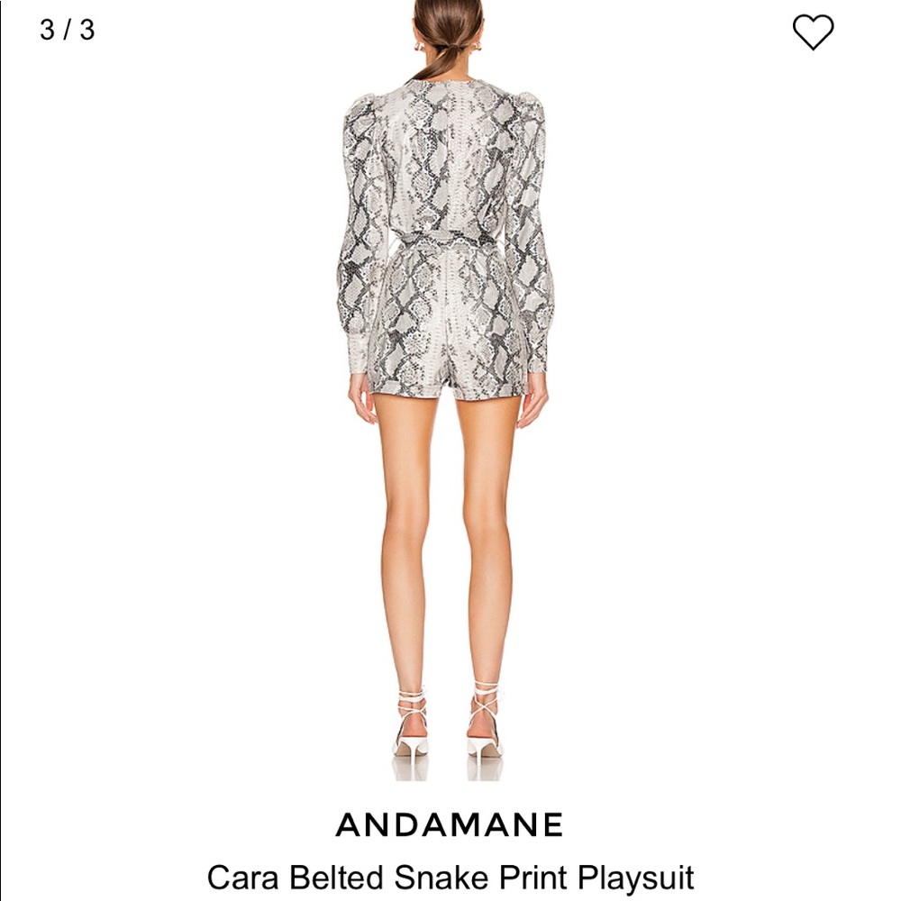 The Andamane snake skin romper - Picture 3 of 5